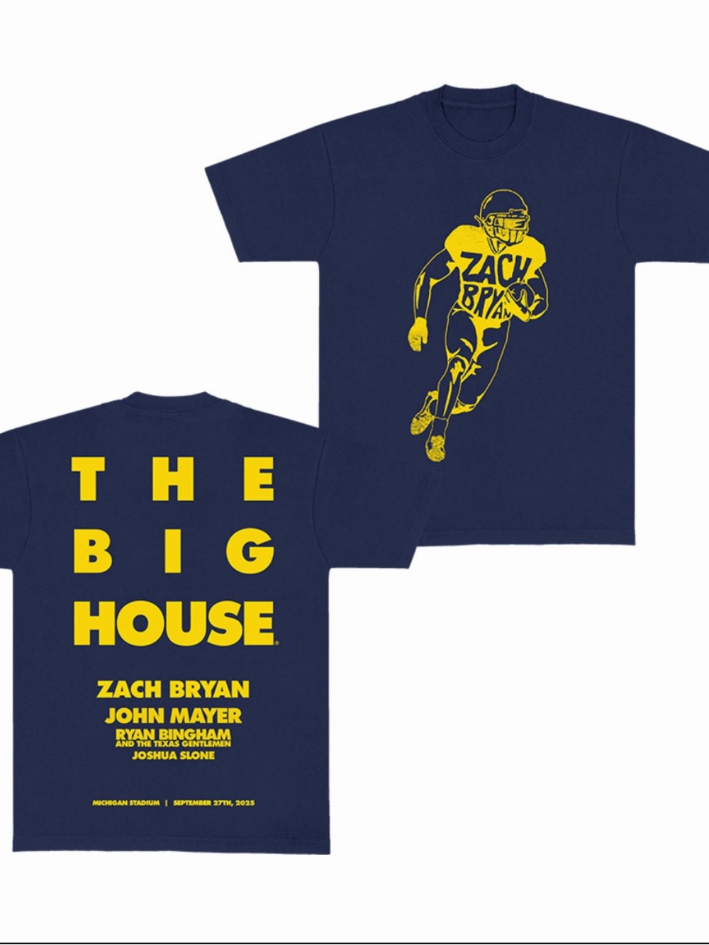 Zach Bryan Big House T-Shirt Zach Bryan Tour Shirt
Men’s XL